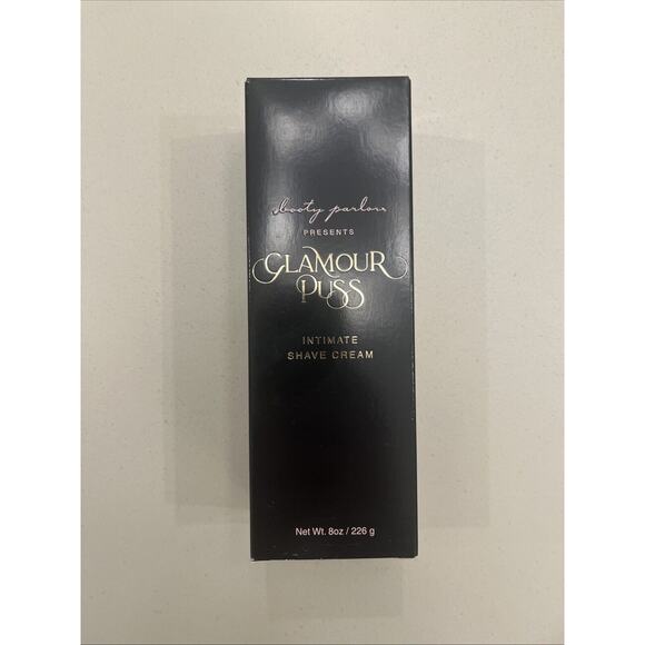 Brand New In Box Booty Parlor Glamour Puss Shave Cream 8oz Lanolin Cruelty Free - Picture 2 of 7